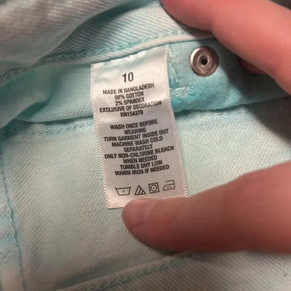 Aeropostale Light Blue Shorts NWT - Picture 4 of 5